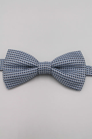Light Blue Silk Bow Tie - Javier Blanco