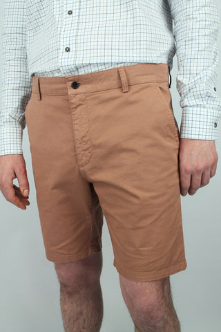 Slim Fit Copper Shorts - Javier Blanco